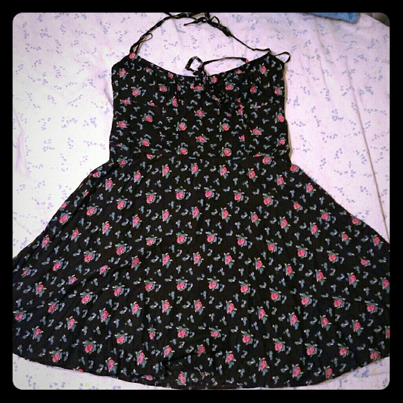 Fire Los Angeles Dresses & Skirts - Last Call  Los Angeles Rose Halter Dress