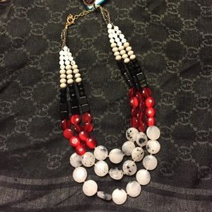LOFT Beaded Statement Necklace