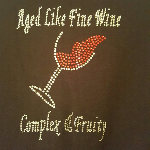 Plus size bling tee shirt