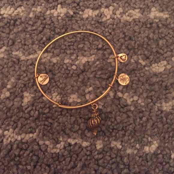 Alex and Ani shell bracelet