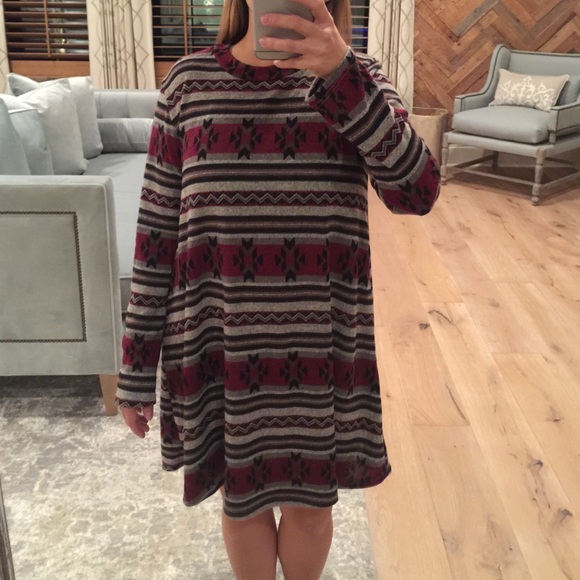 NWOT Long sleeve sweater dress