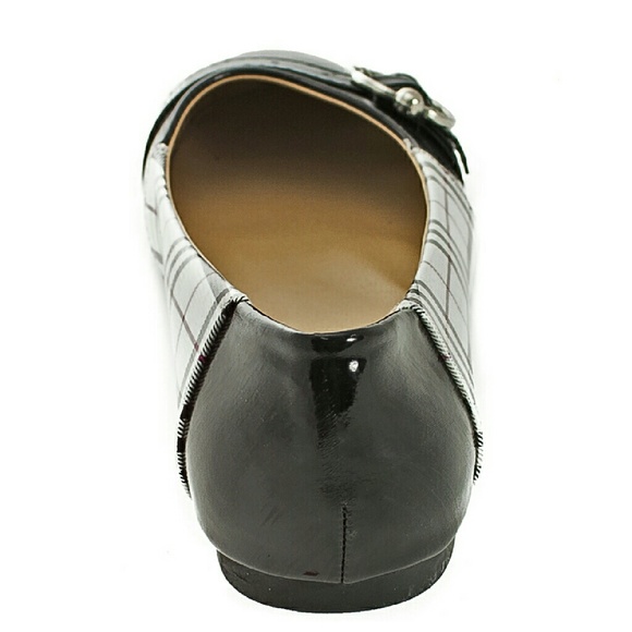 Women Colorblock Ballet Flats, b-1335, Silver - Picture 3 of 5