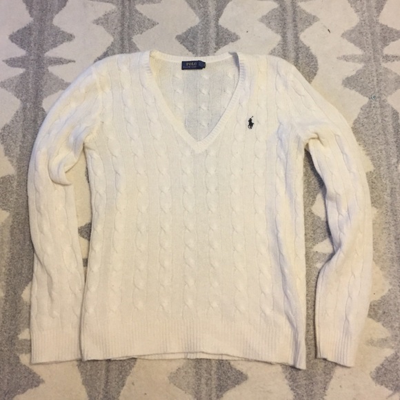 Polo V neck sweater - Merino wool and cashmere!