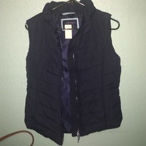Aeropostale NAVY BLUE Vest Puffy