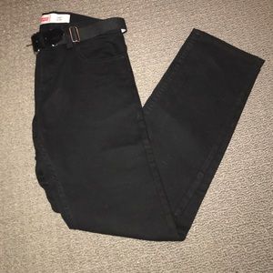 Boys Levi Black Jeans. Adidas Belt Included!