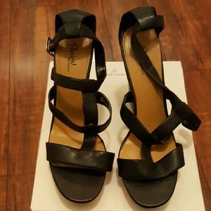 Black Wedge Sandal  (11M)