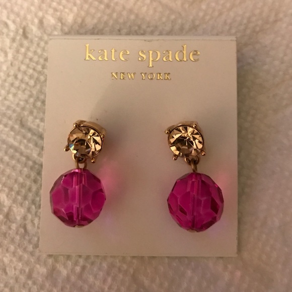 Pair of Kate Spade Crystal Earrings