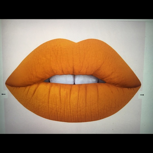 Lime Crime Squash velvetine matte lipstick