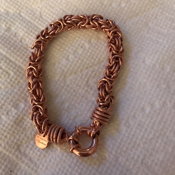 Rose Tone Bracelet
