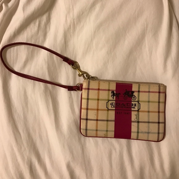 Coach wristlet