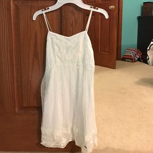 Abercrombie kids white dress