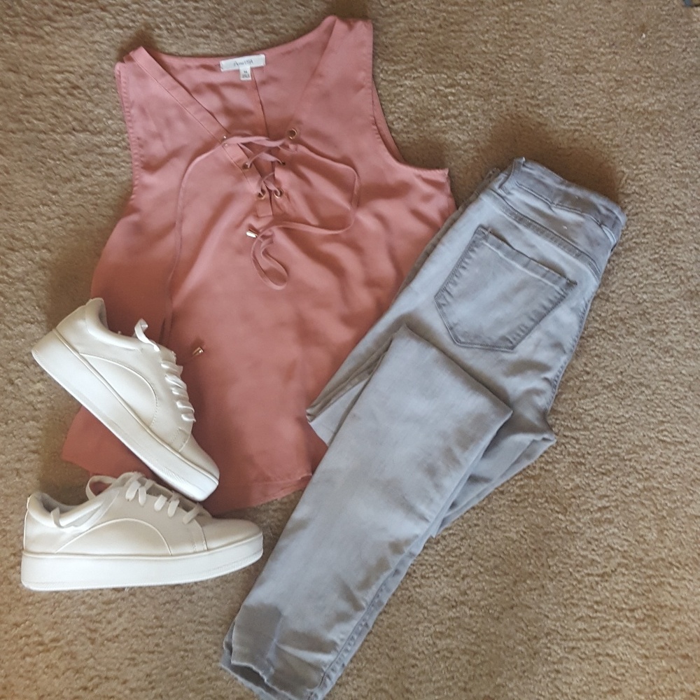 💎Grey Jeggings