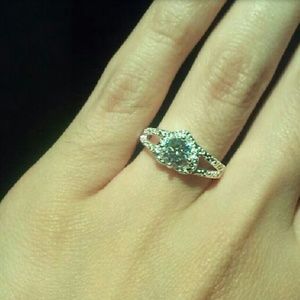 Size 6 heart shaped band