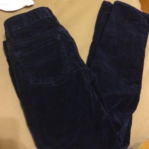 GAP Flawless blue thin corduroy jeans