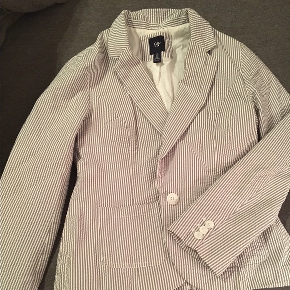 Gap pinstriped jacket