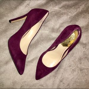 Vince Camuto suede heels