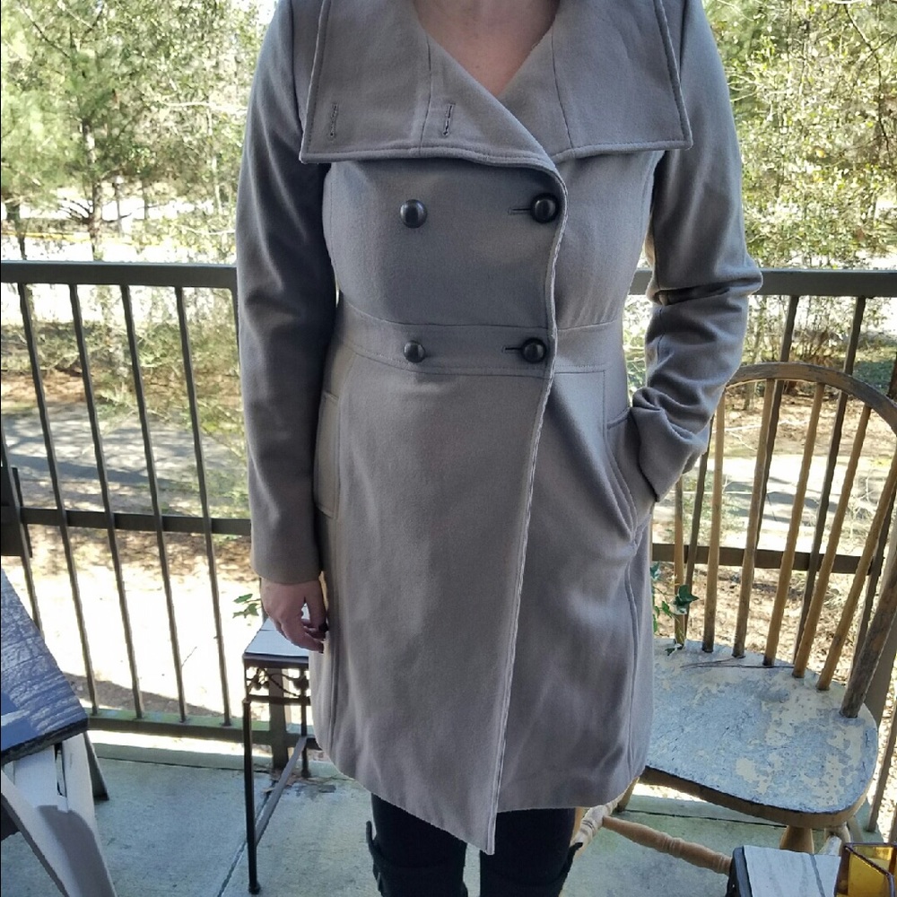 Light brown long jacket size M- Old Navy