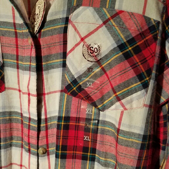 Flannel button down - Picture 2 of 3