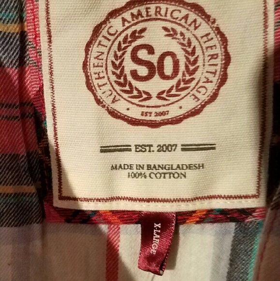 Flannel button down - Picture 3 of 3