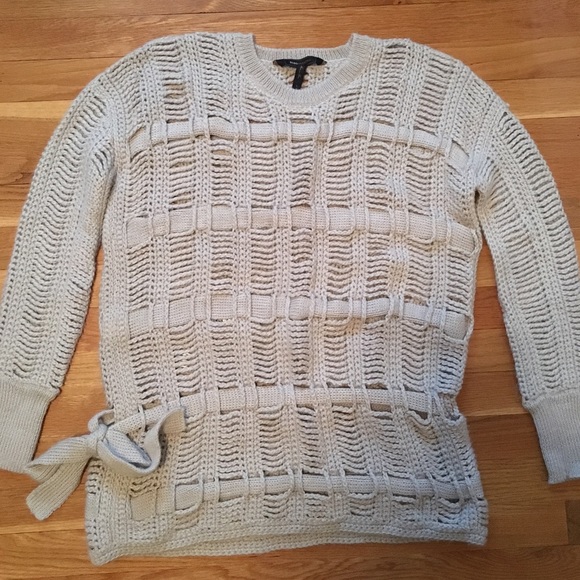 BCBGMaxAzria Sweaters - BCBG SIde tie sweater size small