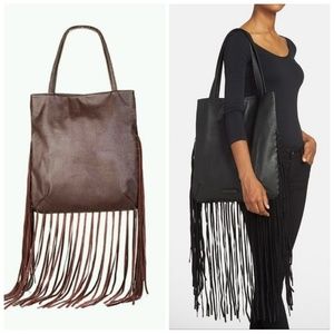 BCBGeneration Quinn the lana Women Burgundy Tote
