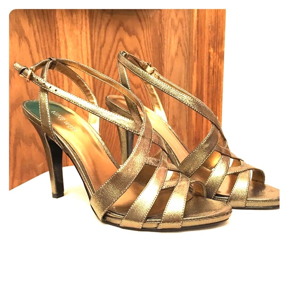Strappy Nine West Heels