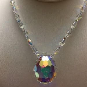 Swarovski AB Crystal Necklace