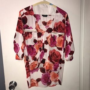 Romantic Bebe Rose Blouse