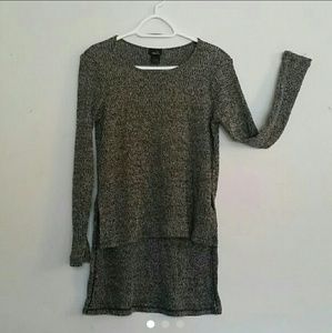 High low sweater
