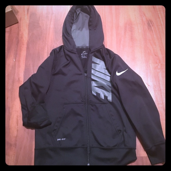 Youth Med Nike Dri Fit full zip hoodie