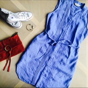 **Final Markdown** L.L. Bean Blue Jean Shirt Dress