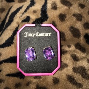 Juicy couture ear rings