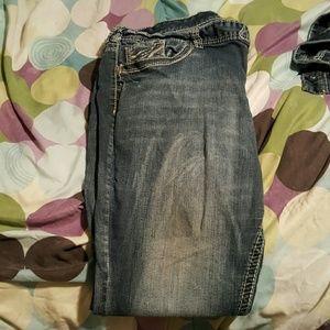 Size 24 stretch jeans from Maurices