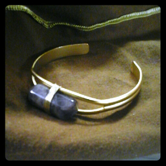 Amethyst crystal bracelet
