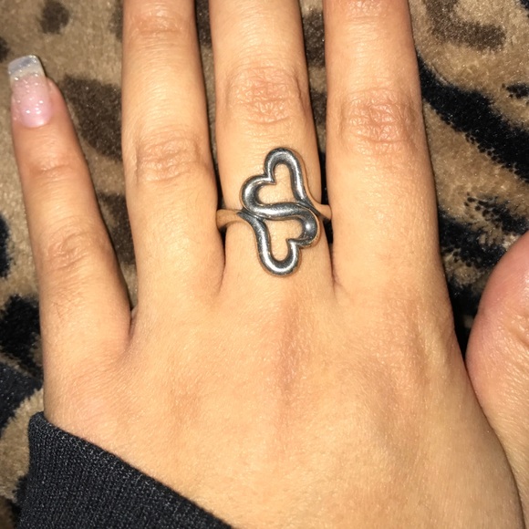 James Avery heart to heart ring