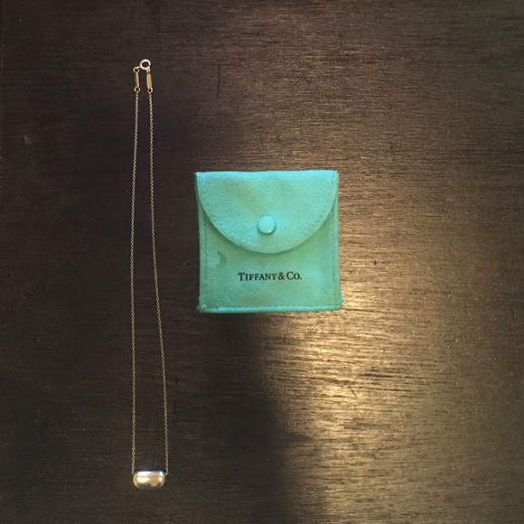 Tiffany & Co Elsa Peretti Bean Pendant and Chain