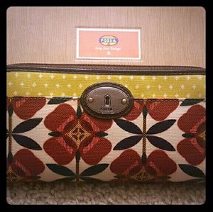 Fossil Floral wallet