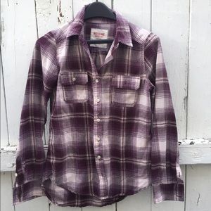 Mossimo Women's Purple Flannel