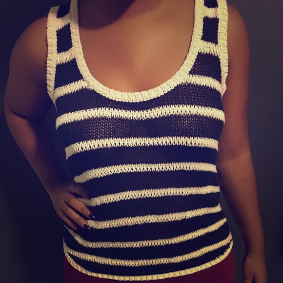 Knit tank shirt