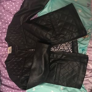 Children's leather jacket