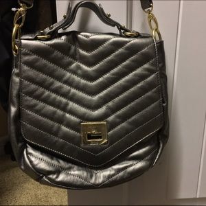 Metallic BCBG purse