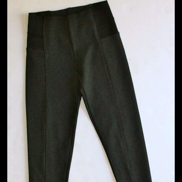 Gray Zara Ponte Pants - Picture 1 of 1