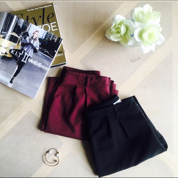 High Waisted Dress Shorts~ Black