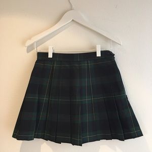 American Apparel Tennis Skirt in Madeline Plaid.