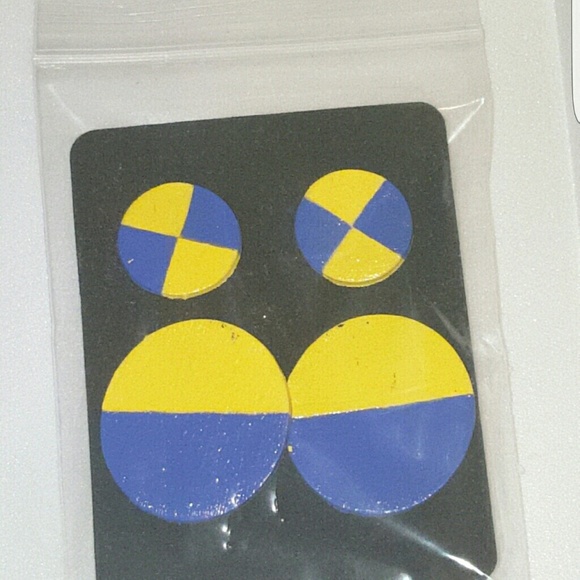Handpainted earrings