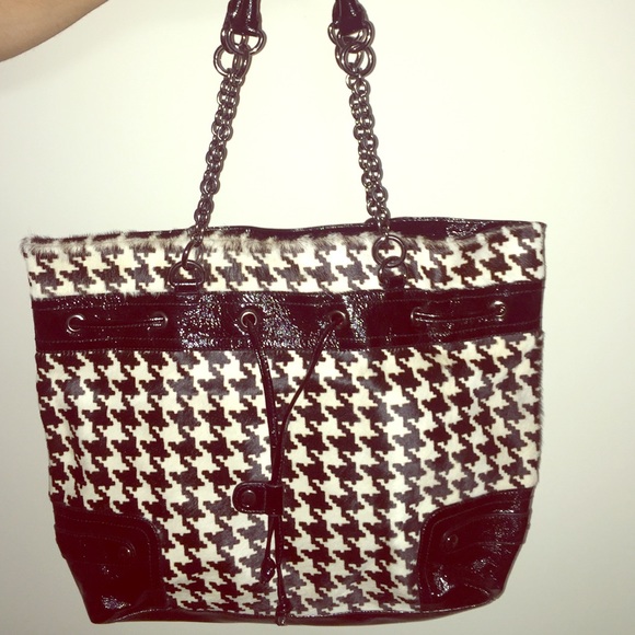 Adrienne Vittadini Pony Hair Shoulder Bag!