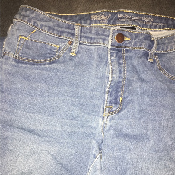 Mid-Rise Denim Leggings (Jeggings) Target