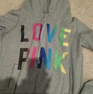 Pink hoodie