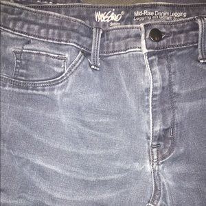 Mid-rise Denim Leggings (Jeggings) Target