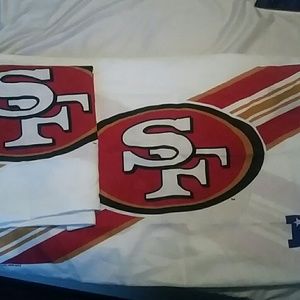 2 Standard size 49ers pillow case